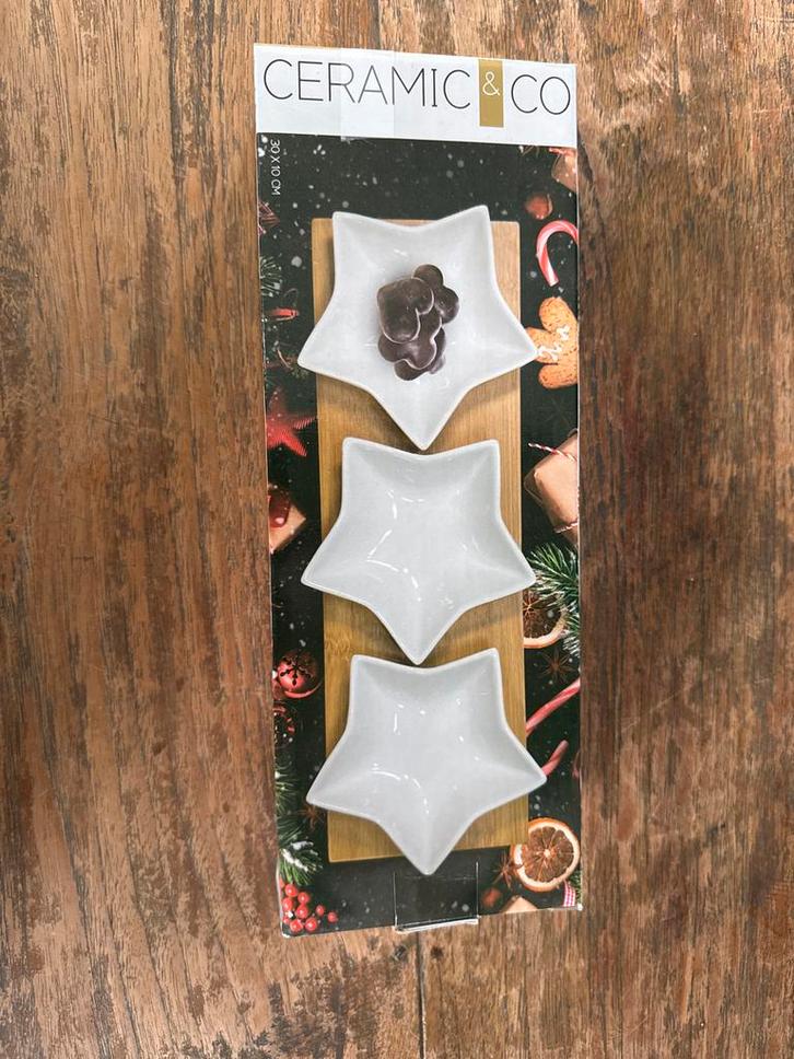 Ceramic & Co Ster Schalen Set - Nieuw!, Huis en Inrichting, Keuken | Servies, Nieuw, Schaal of Schalen, Overige stijlen, Keramiek