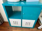 Ikea Kallax kastje blauw, Ophalen, Gebruikt