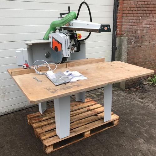 Maggi Junior 640 radiaalzaag bj. 2018 Geremd Noodstop 400 mm, Doe-het-zelf en Verbouw, Gereedschap | Zaagmachines, Zo goed als nieuw