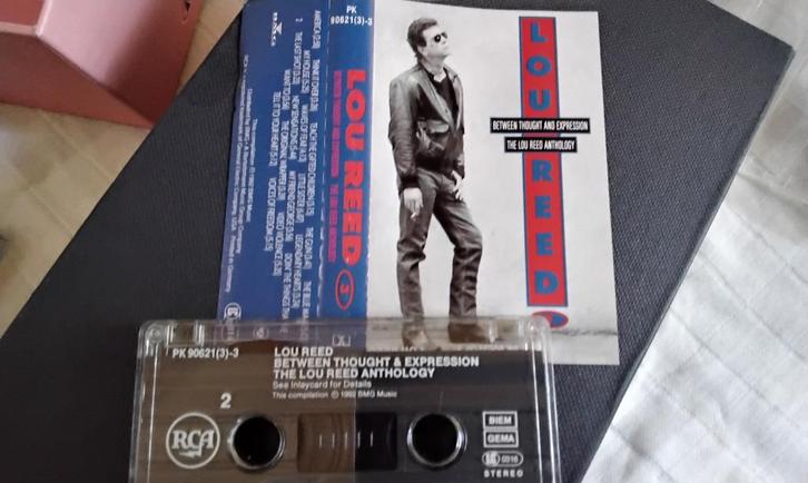 Cassette Lou Reed Between Thought And Expression Vol 3, Cd's en Dvd's, Cassettebandjes, Zo goed als nieuw, Origineel, 1 bandje