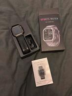 Sport Smartwatch - Nieuw in doos!, Hartslag, Zwart, Nieuw, Ophalen of Verzenden