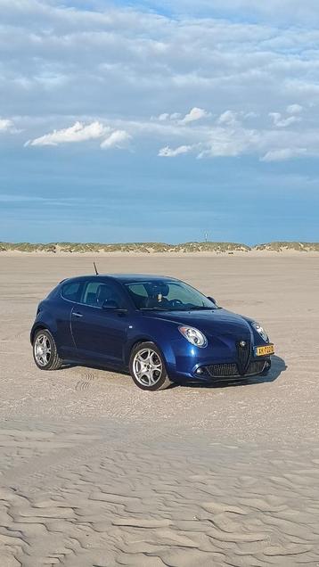 Alfa Romeo MiTo 1.3 Jtdm 2011 Blauw Leder bekleding  beschikbaar voor biedingen