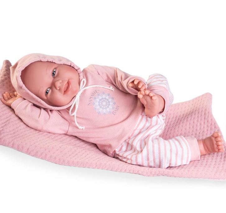 Antonio Juan reborn baby levensecht babypop rebornbaby groot, Kinderen en Baby's, Speelgoed | Poppen, Nieuw, Babypop, Ophalen of Verzenden