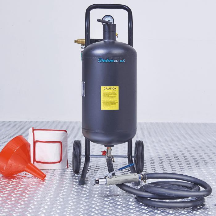 Mobiele straalketel, straalapparaat 20 liter van €269,- voor, Auto diversen, Autogereedschap, Zo goed als nieuw, Ophalen