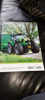 Deutz fahr Series 6 agrotron trekker folder traktor, Folder, Ophalen of Verzenden, Zo goed als nieuw