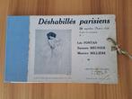 Déshabillés parisiens foto's in omslagboekje 1920, Gebruikt, Verzenden, Foto, Voor 1940