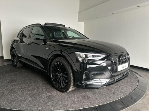 Audi e-tron e-tron 50 quattro Launch edition 71 kWh Black on, Auto's, Audi, Bedrijf, Te koop, e-tron, 360° camera, 4x4, ABS, Adaptive Cruise Control