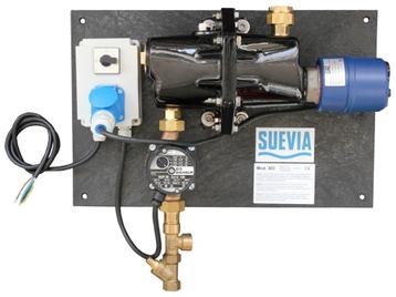 Warmwater unit Suevia vorstbeveilger drinkwater stal ligbox beschikbaar voor biedingen