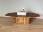 Organische salontafel - Japandi stijl, Huis en Inrichting, Tafels | Salontafels, Ophalen, Japandi, 100 tot 150 cm, Eikenhout