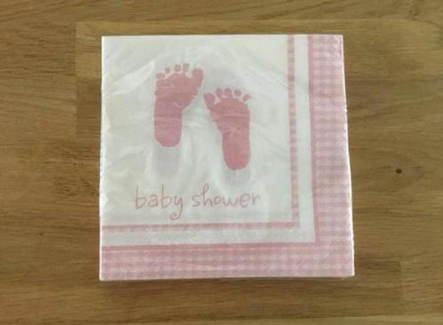 Servetten baby voetjes roze - 16 stuks | babyshower meisje, Hobby en Vrije tijd, Feestartikelen, Nieuw, Feestartikel, Geboorte of Huwelijk