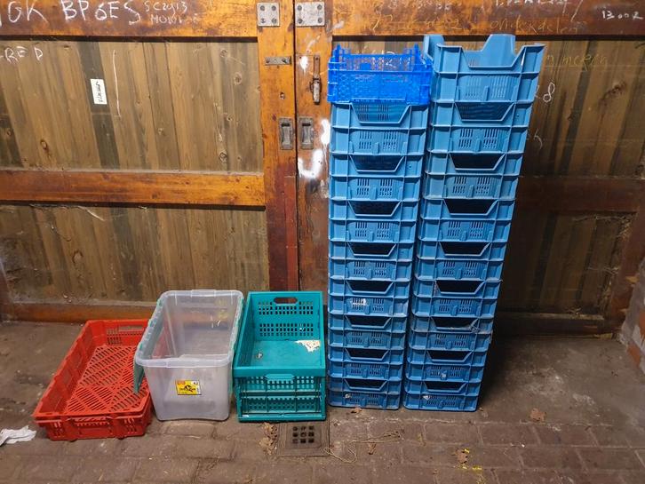 Diverse Kratten - Verschillende Maten, Doe-het-zelf en Verbouw, Kratten en Dozen, Gebruikt, Krat, 50 tot 75 cm, Minder dan 35 cm