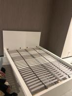 Ikea Malm bed wit, Huis en Inrichting, Slaapkamer | Bedden, Wit, Zo goed als nieuw, Twijfelaar, 200 cm