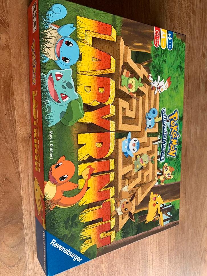 Labyrinth Pokémon, Hobby en Vrije tijd, Gezelschapsspellen | Bordspellen, Zo goed als nieuw, Ophalen