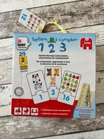 Jumbo Ik leer tellen cijfers puzzelspel, Een of twee spelers, Ophalen of Verzenden, Zo goed als nieuw, JUMBO