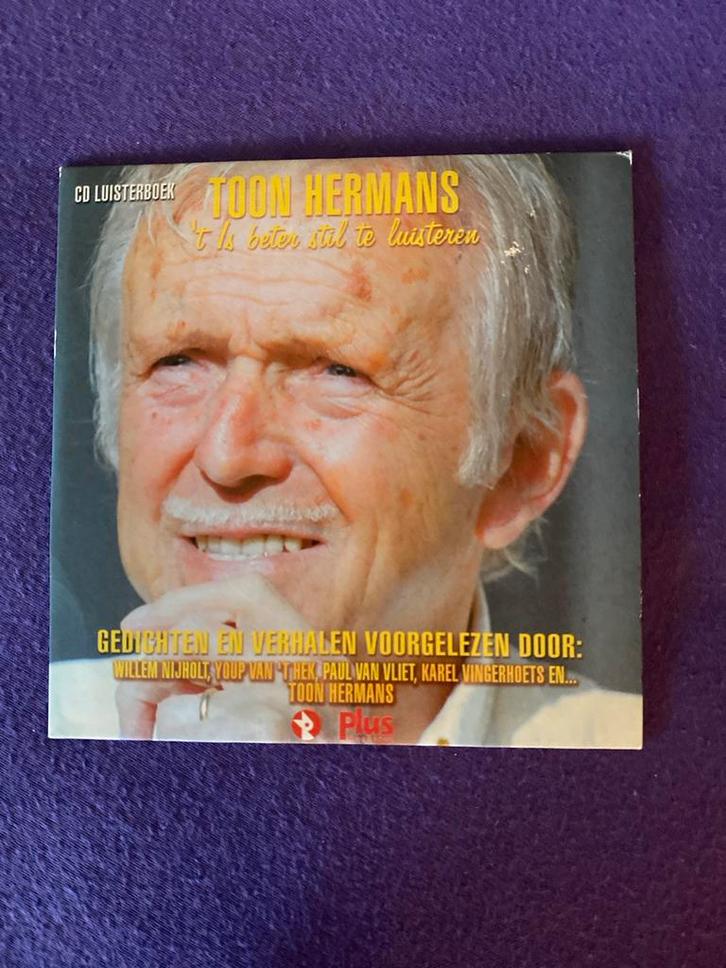 Toon Hermans - 't Is beter stil te luisteren CD, Boeken, Luisterboeken, Cd, Volwassene, Ophalen of Verzenden