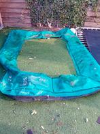Trampoline, Ophalen, Gebruikt