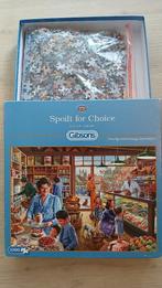 GIBSONS 1000 STUKJES, Hobby en Vrije tijd, Ophalen of Verzenden, 500 t/m 1500 stukjes, Zo goed als nieuw, Legpuzzel