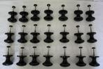 Deurknoppen, kast knoppen, deur knop van Philips zwart nr 4