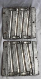 Antieke dubbele Chocoladevorm: GEREEDSCHAP (ANTON REICHE), Antiek en Kunst, Curiosa en Brocante, Ophalen of Verzenden