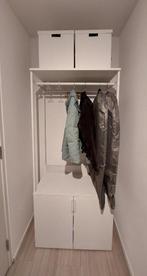 Hangkleding en opslag kast (Ikea Platsa), Huis en Inrichting, Met hangruimte, 50 tot 100 cm, Zo goed als nieuw, 150 tot 200 cm
