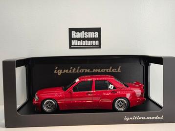 ≥ Mercedes-Benz 190e PANDEM - Red - 1:18 Ignition Models