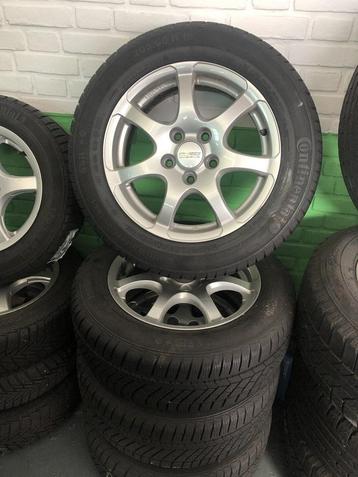 Set CONTINENTAL banden + sportvelg 205/60R16 Winter beschikbaar voor biedingen