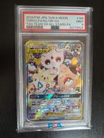 186/173 sun moon tgpi/clfa/iglybf psa 9 !, Ophalen of Verzenden, Zo goed als nieuw, Losse kaart