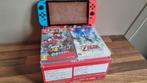 Nintendo switch oled + games, Spelcomputers en Games, Spelcomputers | Nintendo Switch, Ophalen of Verzenden, Zo goed als nieuw
