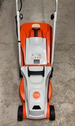 Stihl Accu Gazonmaaier - Zo goed als nieuw, Tuin en Terras, Grasmaaiers, Ophalen, Cirkelmaaier, Stihl, Accu-grasmaaier