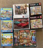 3 legpuzzels - 1000 stukjes, diverse types en merken, Ophalen of Verzenden, 500 t/m 1500 stukjes, Zo goed als nieuw, Legpuzzel