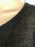 J63 Lang vest maat L=42/44 zwart, Kleding | Dames, Truien en Vesten, Ophalen of Verzenden, Zo goed als nieuw, Maat 42/44 (L), Zwart