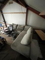 Grote Hoekbank met stoel en poef, Huis en Inrichting, Banken | Bankstellen, Ophalen, Gebruikt, 100 tot 125 cm, Hoekbank