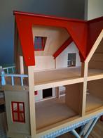 Super leuke houten poppenhuis, Ophalen, Zo goed als nieuw, Poppenhuis