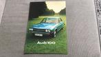 Audi 100 brochure, Ophalen of Verzenden, Nieuw, Audi