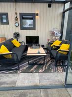 Lounge set met bijpassende heater, Ophalen, Loungeset, 5 zitplaatsen, Overige materialen