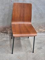 Friso Kramer euroika auping stoel teakhout en metaal, Huis en Inrichting, Stoelen, Ophalen, Overige kleuren, Zo goed als nieuw