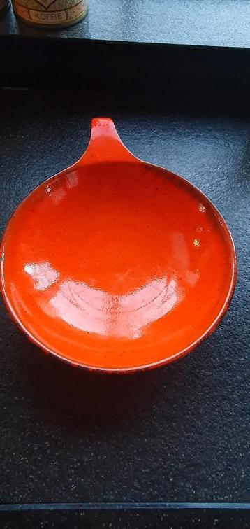 Vintage retro schaal steelschaal oranje Germany  206 24 beschikbaar voor biedingen