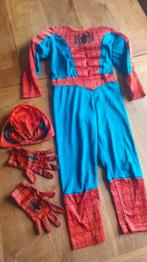 Spiderman verkleedkleren 110-116, Kinderen en Baby's, Carnavalskleding en Verkleedspullen, Ophalen of Verzenden, Gebruikt, 110 t/m 116