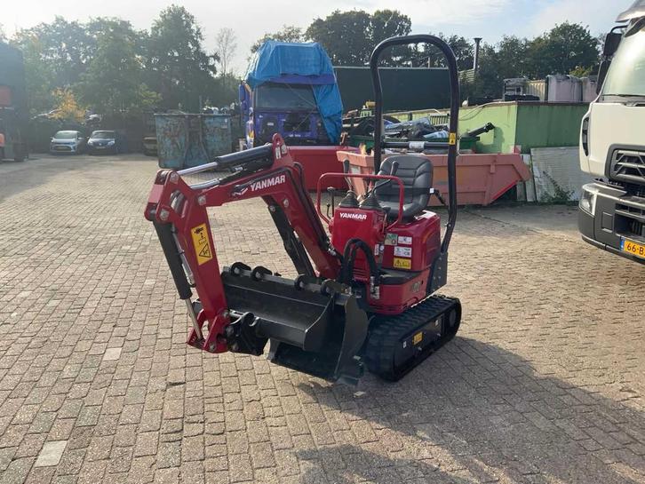 2022 Yanmar SV08-1C Minigraafmachine, Zakelijke goederen, Machines en Bouw | Kranen en Graafmachines, Graafmachine