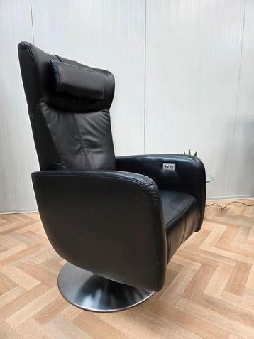 Prominent sorisso sta op stoel relax fauteuil zwart lende beschikbaar voor biedingen