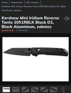 Kershaw Mini Iridium Black Aluminum, Caravans en Kamperen, Ophalen of Verzenden, Nieuw