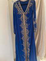 Koningsblauwe takshita/marokkaanse jurk maat M, Maat 38/40 (M), Overige typen, Blauw, Ophalen of Verzenden