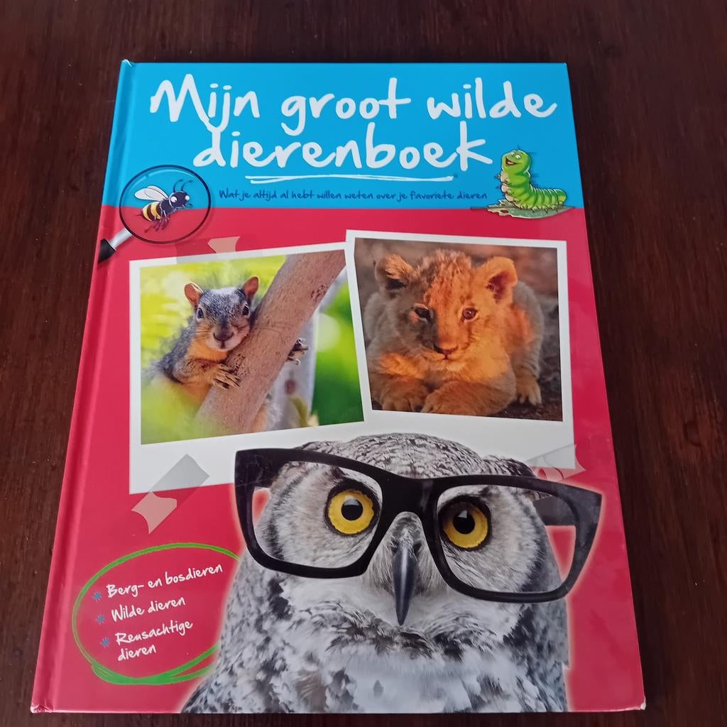 Mijn groot wilde dierenboek., Ophalen of Verzenden