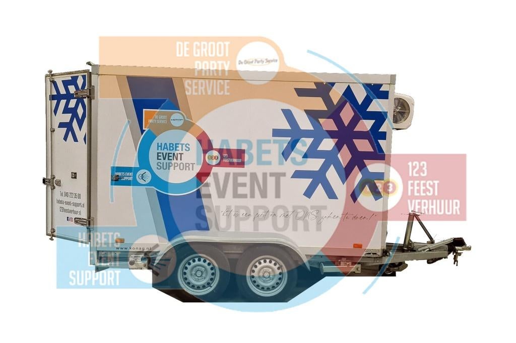 Koelwagen huren | Vanaf €130 | Groot & professioneel, Ophalen of Verzenden, Zo goed als nieuw, Overige