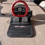 Trust Rally Master racestuur met pedalen. , 1 speler, Racen en Vliegen, Ophalen of Verzenden, Zo goed als nieuw