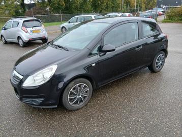 Opel Corsa 1.0 12V 3D 2009 Zwart  beschikbaar voor biedingen