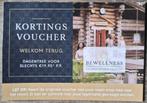 Kortingsbon / voucher voor diverse sauna's van BeWellness, Tickets en Kaartjes, Twee personen, Kortingsbon, Spa of Sauna