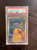 Pikachu Grey Felt Hat van Gogh black star promo PSA 10, Ophalen of Verzenden, Nieuw, Losse kaart