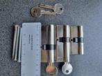 3 stuks slot cylinders, Ophalen, Gebruikt, Rvs, Slot
