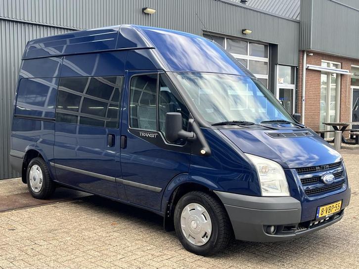 Ford Transit 280M 2.2 TDCI DC BTW VRIJ! Rolstoelaanpassing R, Auto's, Bestelauto's, Bedrijf, Te koop, Aangepast voor mindervaliden